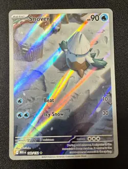Snover 140/132 Me01: Mega Evolution Holo IR NM Pokemon - Image 1