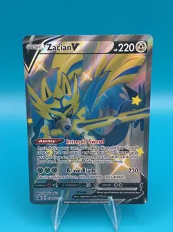 Pokemon Zacian V SWSH292 SWSH Promo Holo Sword Shield NM - Image 1