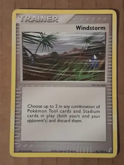 Pokemon Windstorm 85/100 Crystal Guardians LP-MP See Pictures - Image 1