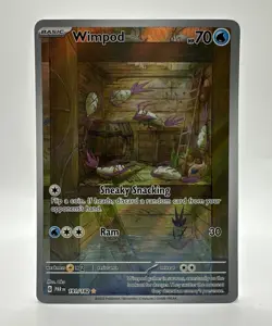 Wimpod 191/182 Illustration Rare - Paradox Rift - Pokemon TCG - SHIPS FAST - Image 1