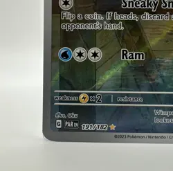 Wimpod 191/182 Illustration Rare - Paradox Rift - Pokemon TCG - SHIPS FAST - Image 5