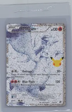 Pokemon TCG - Reshiram - Celebrations: Classic Collection - 113/114 - Image 1