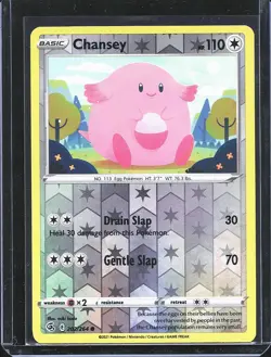 Pokemon TCG Chansey 202/264 Fusion Strike Reverse Holo B-0001 - Image 1