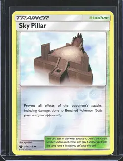 Pokemon TCG Sky Pillar 144/168 Celestial Storm Reverse Holo B-0001 - Image 1