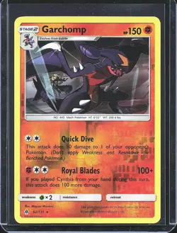Pokemon TCG Garchomp 62/131 Dragon Majesty Reverse Holo B-0001 - Image 1