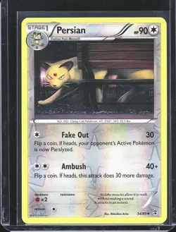 Pokemon TCG Persian 54/83 Generations Reverse Holo B-0001 - Image 1