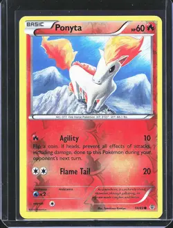 Pokemon TCG Ponyta 14/83 Generations Reverse Holo B-0001 - Image 1