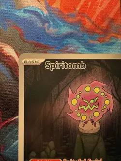 Pokemon Spiritomb 148/132 Me01: Mega Evolution Illustration Rare Holo 2025 80 HP - Image 5