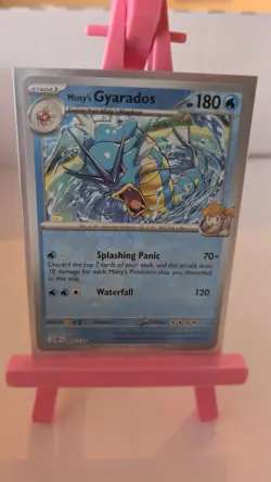 049/182 Misty's Gyarados Reverse Holo Rare Destined Rivals Pokemon - Image 1