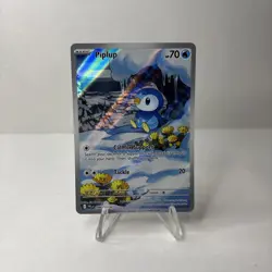 Pokemon TCG Piplup 098/094 Holo Phantasmal Flames Illustration Rare NM - Image 1