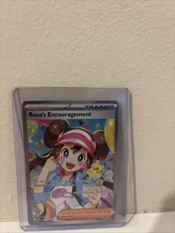 Rosa’s Encouragement 123/088 Pokemon Card Mint Condition Fresh - Image 1