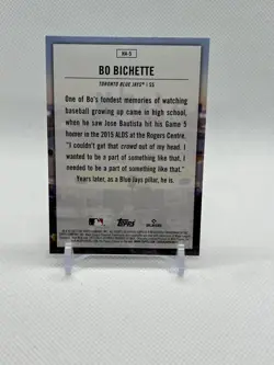 2023 Topps Series 1 - Home Field Advantage Bo Bichette #HA-5 - Image 2