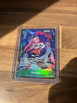Perona OP14-033 SR – One Piece Card Game – Super Rare Holo – NM - The Azure Seas - Image 1