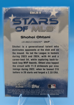Shohei Ohtani - 2026 Topps Series 1 Stars of MLB #SMLB-9 LA Dodgers MVP - Image 2