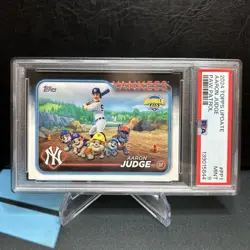 AARON JUDGE PAW PATROL 2024 Topps Update #PP-1 Super Short Print SSP PSA 9 - Image 1