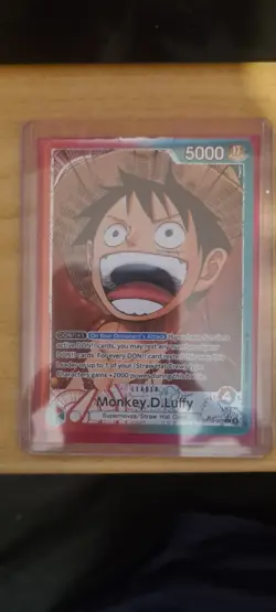 Monkey D Luffy OP13-001 Alt Art Leader - Image 1