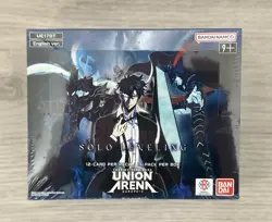 BANDAI UNION ARENA UE17BT SOLO LEVELING BOOSTER BOX FIRST EDITION ENGLISH SEALED - Image 1