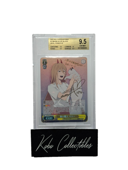 2023 WEISS SCHWARZ CHAINSAW MAN #CSM/S96-001SP BLOOD DEVIL POWER SP BGS 9.5 - Image 1