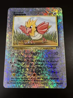 Pokemon Card Spearow 94/110 Reverse Holo Legendary Collection WOTC Rare - Image 1