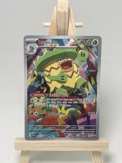 Ludicolo 095/094 Phantasmal Flames Secret Rare IR Pokemon TCG Card - Image 1