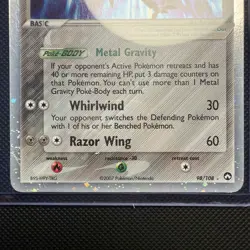 Skarmory ex 98/108 EX Power Keepers Rare Holo Pokemon Card - Image 2