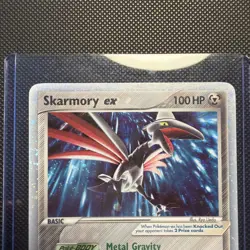 Skarmory ex 98/108 EX Power Keepers Rare Holo Pokemon Card - Image 3