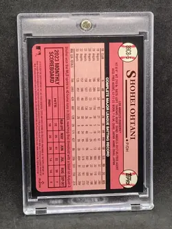 Shohei Ohtani RARE REFRACTOR INVESTMENT CARD TOPPS CHROME DODGERS MVP MINT - Image 2