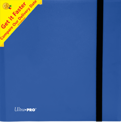ULTRA PRO BINDER ECLIPSE PRO Binder 12 Pocket Holds 480 Cards Pacific Blue - Image 1