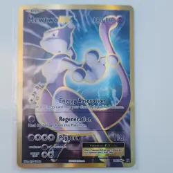 Mewtwo-EX Full Art Ultra Rare Holo EX 103/108 Evolutions Pokemon Card - Image 2