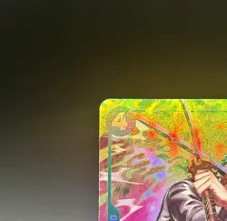 Roronoa Zoro OP13-037 TR One Piece Card Near Mint - Image 4