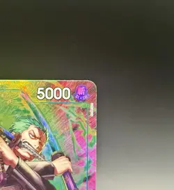 Roronoa Zoro OP13-037 TR One Piece Card Near Mint - Image 5