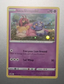Galarian Slowpoke SWSH126 Black Star Promo Holo Pokemon Card SWSH - Image 1