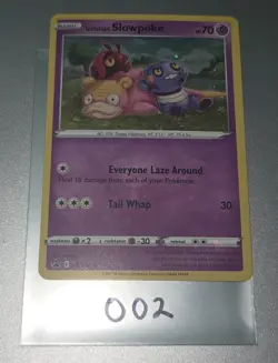 Galarian Slowpoke SWSH126 Black Star Promo Holo Pokemon Card SWSH - Image 3