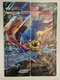 Zacian Vunion SWSH163-SWSH166 Black Star Promo Card Set Of 4 - Image 1