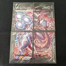 Mewtwo V-UNION (Set of 4) SWSH: Sword & Shield Promo Cards Holo NM - Image 1