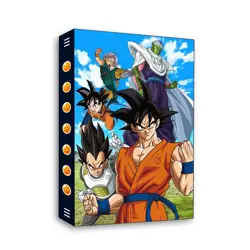 Dragon Ball Z Goku 4 Pocket Card Book 30 Pages Holds 240 Cards TCG Album DBZ - Image 1
