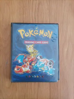Binder Vintage 1999 Pokemon TCG Album - WOTC Wizards of the Coast + Early Cards - Image 1