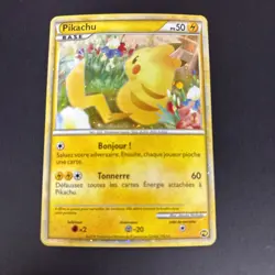 Pokemon Pikachu World Collection PW7 French Promo Holo Card 2010 50 HP - Image 1