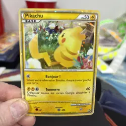 Pokemon Pikachu World Collection PW7 French Promo Holo Card 2010 50 HP - Image 2