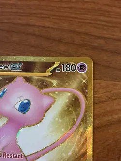 Mew EX 205/165 GOLD CARD Scarlet Violet SV 151 Hyper Rare NM Regular Card - Image 3