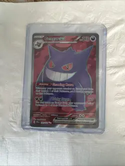 Pokemon Gengar EX Temporal Forces Ultra Rare Holo Card 193/162 - Image 1