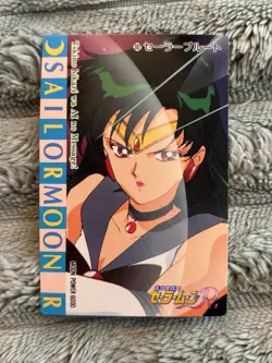 Sailor Pluto Setsuna #302 Sailor Moon Amada 1994 Japan Vintage Card - Image 1