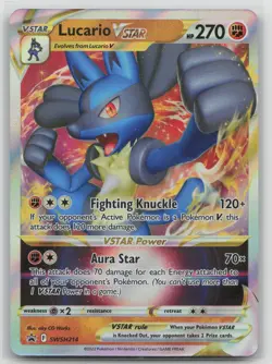 Lucario VSTAR - SWSD SWSH: Sword & Shield Promo Cards #SWSH214 Promo Holo NM - Image 1