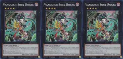 3x Vanquish Soul Rocks | DUAD-EN046 | SR | 1st Ed | NM | YuGiOh - Image 1