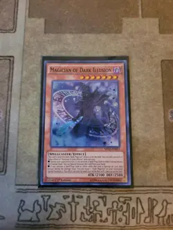 YUGIOH MAGICIAN OF DARK ILLUSION MP17-EN072 SUPER 1ST ED NM - Image 1