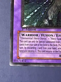 Yugioh Elemental Hero Aqua Neos POTD-EN031 Ultimate Rare 1st Edition LP - Image 5