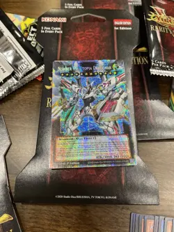 RA05-EN144 Number 99: Utopia Dragonar Extended Art Starlight Rare YUGIOH - Image 1