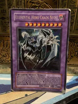 Yugioh - Elemental Hero Chaos Neos - GLAS-EN036 - Secret Rare - Unlimited - (HP) - Image 1