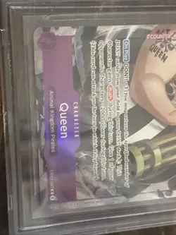 Cgc 10 2022 ONE PIECE OP01-ROMANCE DAWN 097 QUEEN ALTERNATE ART-ERRATA - Image 4