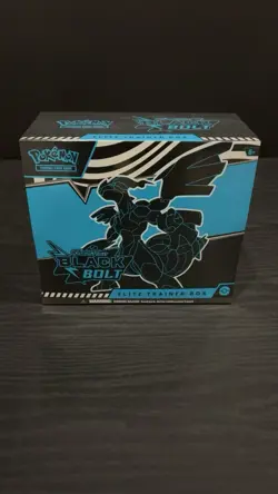 Pokemon TCG Scarlet & Violet Black Bolt Elite Trainer Box English 165 2025 - Image 1